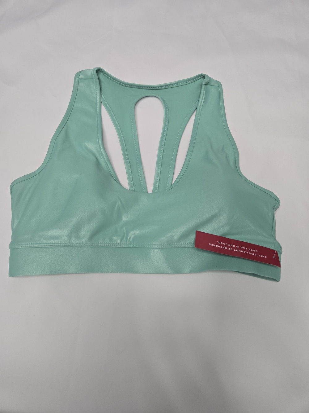 Carbon38 Mint Green Racerback Sports Bra